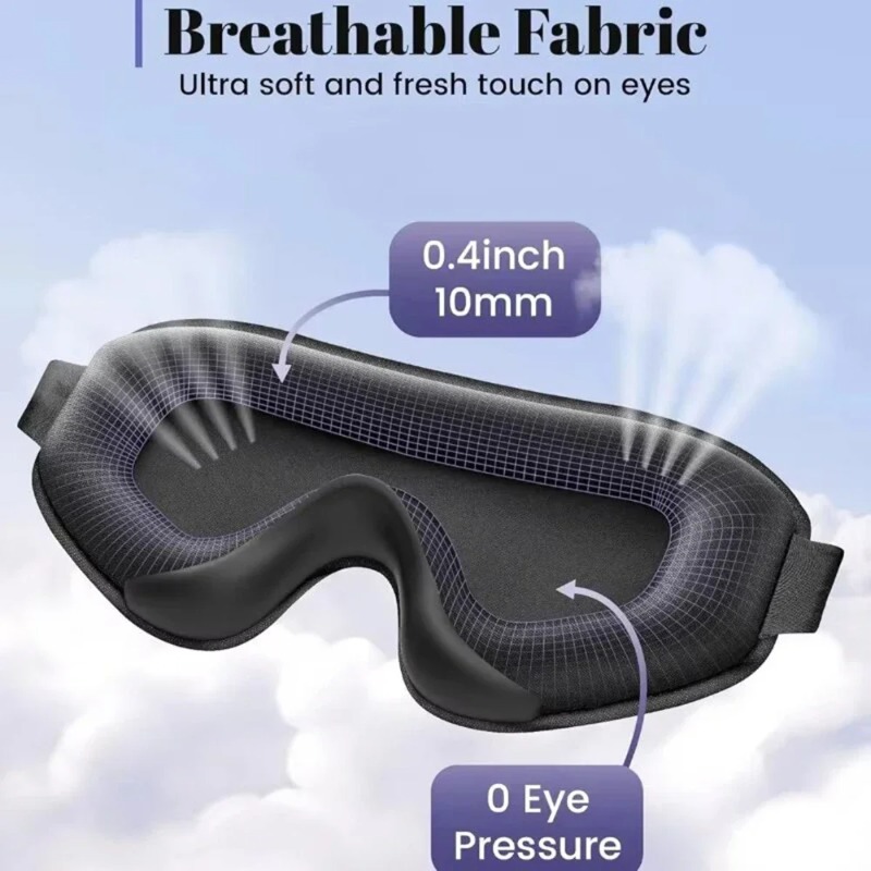 3D Blackout Breathable Sleep M - Sleep Eye Mask 3D 评论和价格