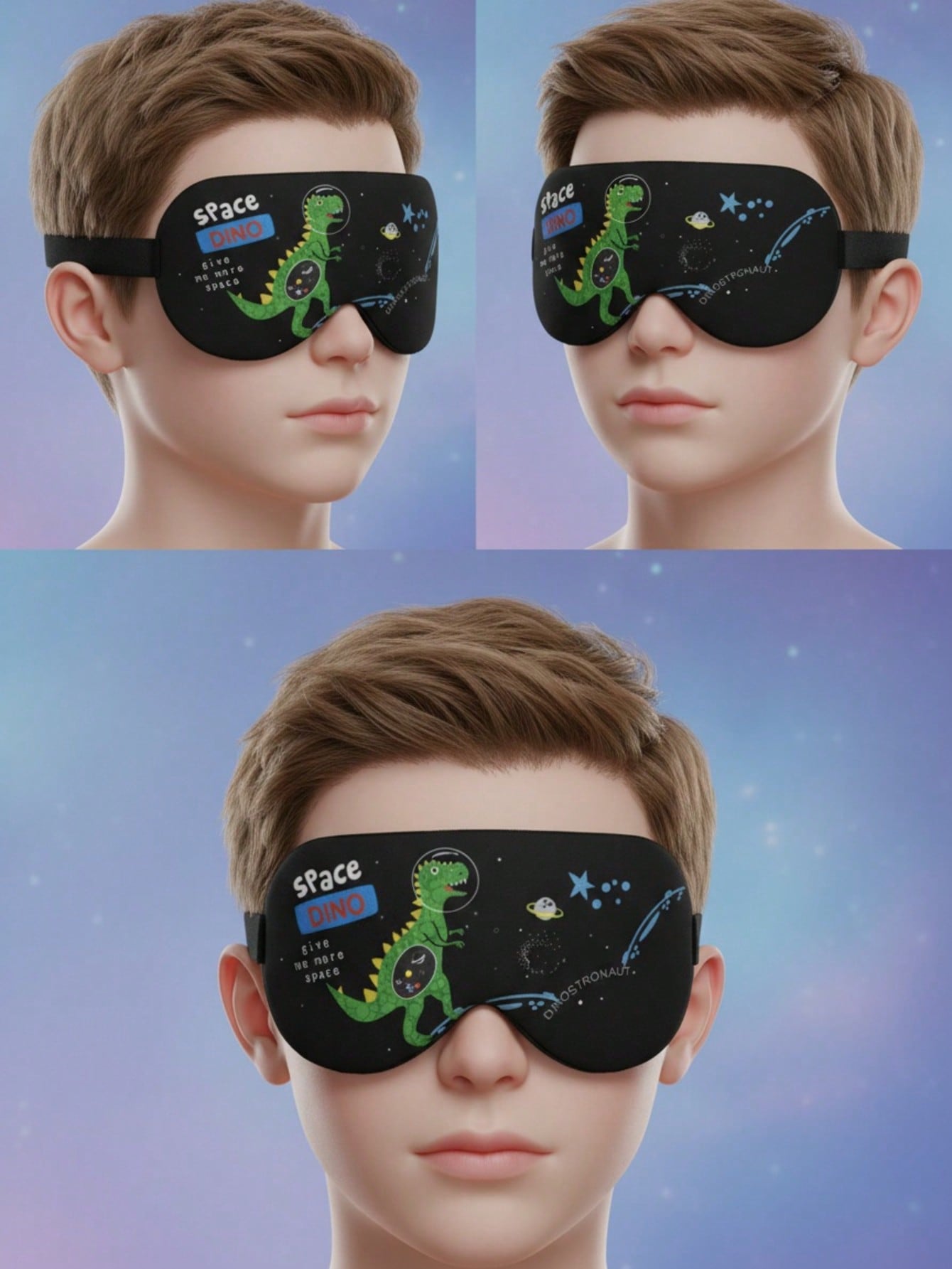 3Pcs Kids Adults 3D Stereo Sle - Sleep Eye Mask 3D 评论和价格