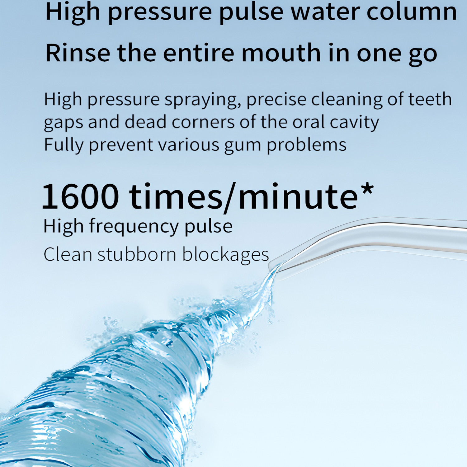 Portable Oral Teeth Dental Wat - Oral Irrigator Flosser 评论和价格