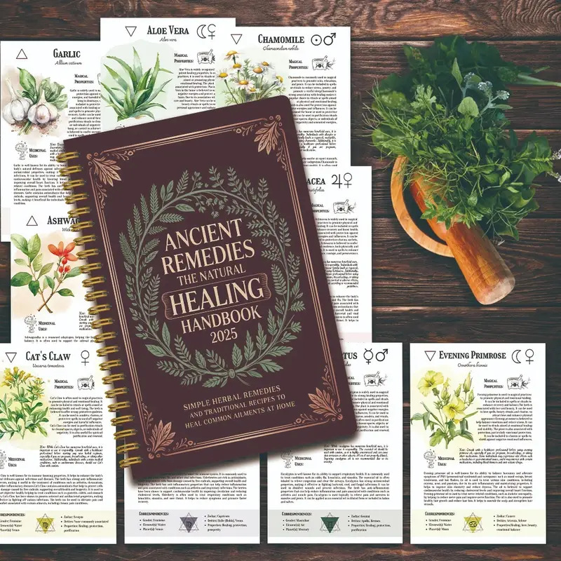 Natural Remedies Handbook with - Health & Wellness Equipment 评论和价格