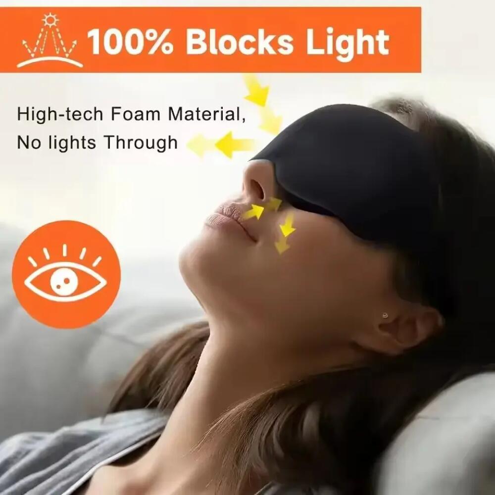 New 3D Sleep Eye Mask Stereosc - Sleep Eye Mask 3D 评论和价格