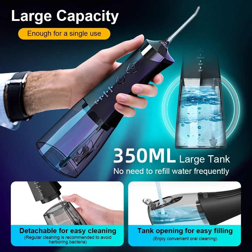 Portable Rechargeable Oral Irr - Oral Irrigator Flosser 评论和价格