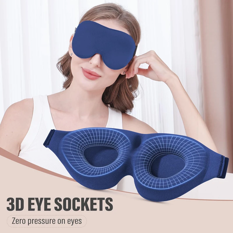 3D Night Sleep Eye Mask Breath - Sleep Eye Mask 3D 评论和价格