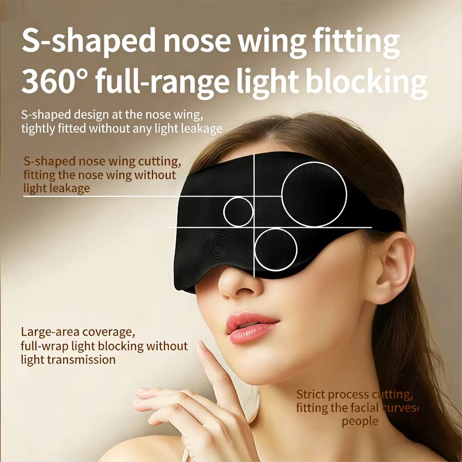 3PCS 3D Memory Foam Sleep Eye  - Sleep Eye Mask 3D 评论和价格